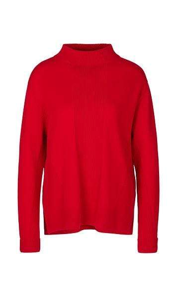 Marc Cain Sports Knitwear Marc Cain Sports Cashmere Sweater with Stand-Up Collar PS 41.09 M81 izzi-of-baslow