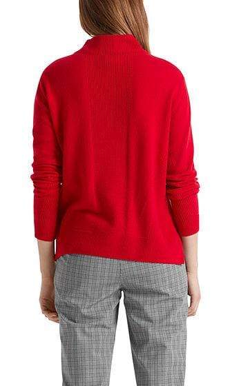 Marc Cain Sports Knitwear Marc Cain Sports Cashmere Sweater with Stand-Up Collar PS 41.09 M81 izzi-of-baslow