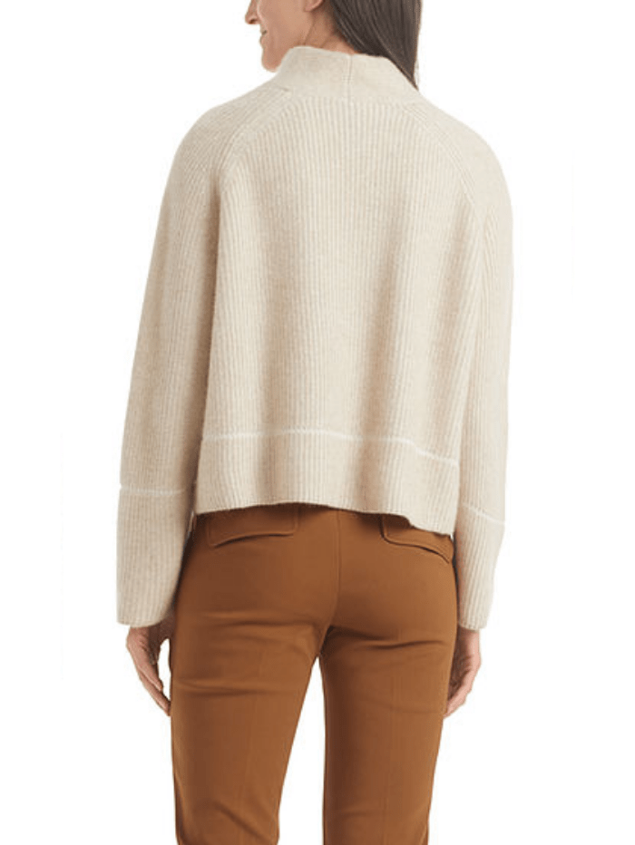 Marc Cain Sports Knitwear Marc Cain Sports Knitted Cream Jumper RS 41.36 M29 COL 610 NP izzi-of-baslow