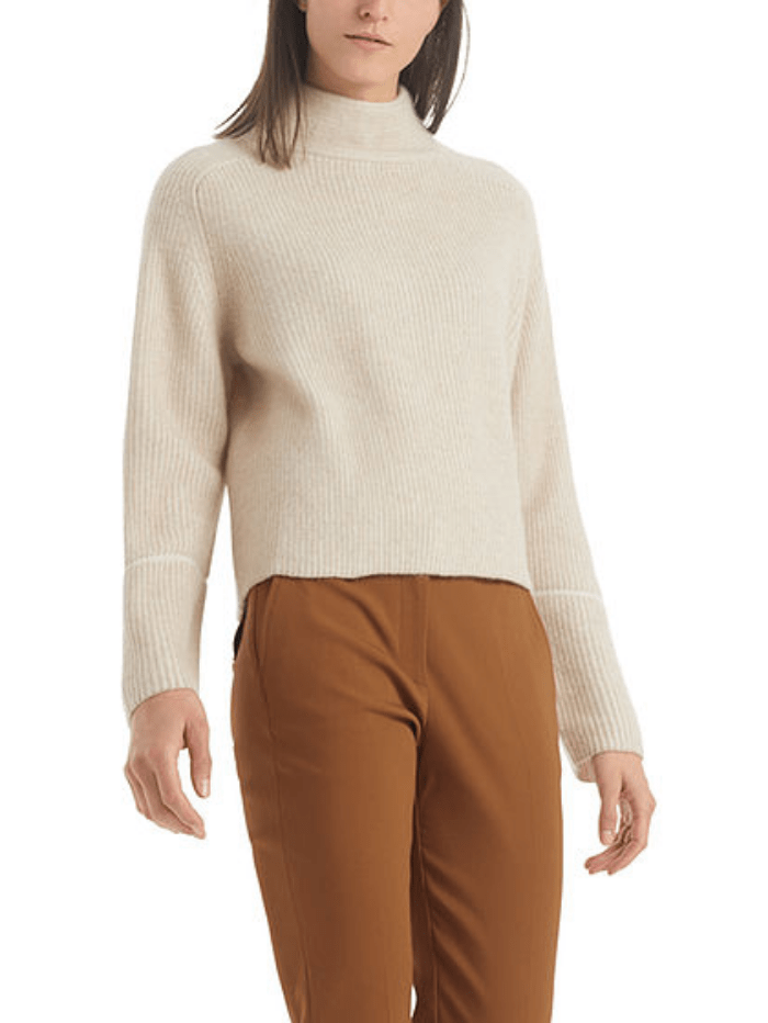 Marc Cain Sports Knitwear Marc Cain Sports Knitted Cream Jumper RS 41.36 M29 COL 610 NP izzi-of-baslow