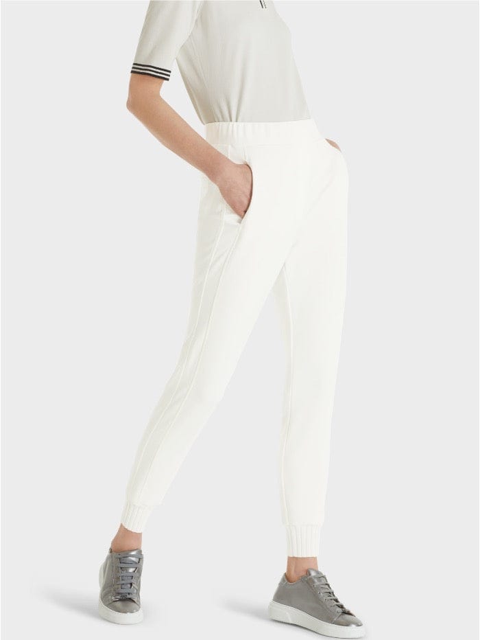 Marc Cain Sports Loungewear Marc Cain Sports Off White Track Pants TS 81.19 J61 COL 110 izzi-of-baslow