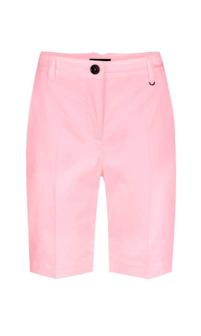 Marc Cain Sports Shorts Marc Cain Sports Charm Pink Shorts in stretch cotton NS 83.04 W46 izzi-of-baslow