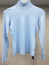 Marc Cain Sports Tops Marc Cain Sports Basic Ribbed Turtle Neck Top Baby Blue KS 48.24 J50 318 izzi-of-baslow