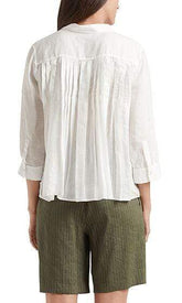Marc Cain Sports Tops Marc Cain Sports Blouse in ramie fabric NS 51.17 W89 izzi-of-baslow