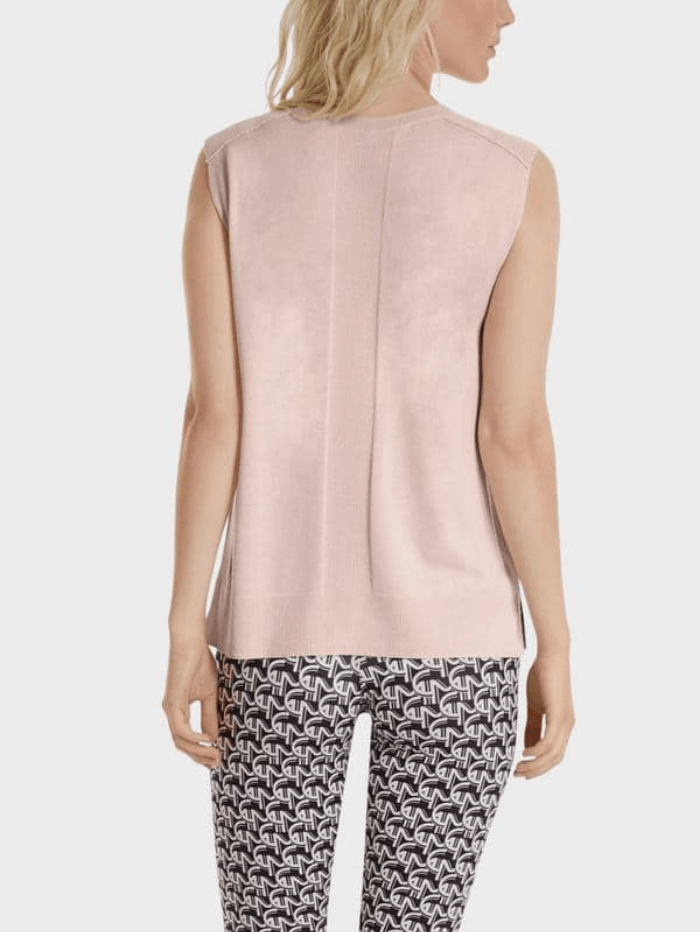 Marc Cain Sports Tops Marc Cain Sports Fine Knit Pink Top SS 61.04 M80 COL 200 izzi-of-baslow