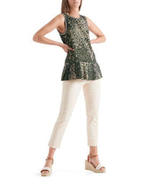 Marc Cain Sports Tops Marc Cain Sports Leopard Print Top QS 61.07 W27 592 izzi-of-baslow