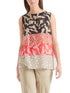 Marc Cain Sports Tops Marc Cain Sports Printed Cotton and Silk Top QS 61.17 W43 606 izzi-of-baslow