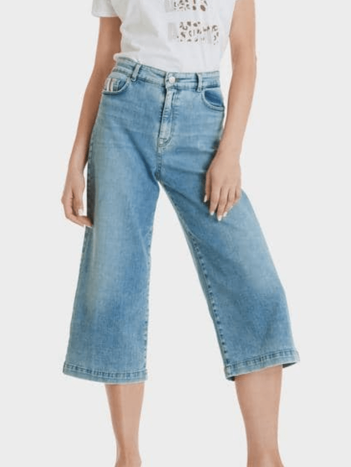 Marc Cain Sports Trousers:Jeans Marc Cain Sports Culotte Jeans SS 81.42 D74 COL 351 izzi-of-baslow