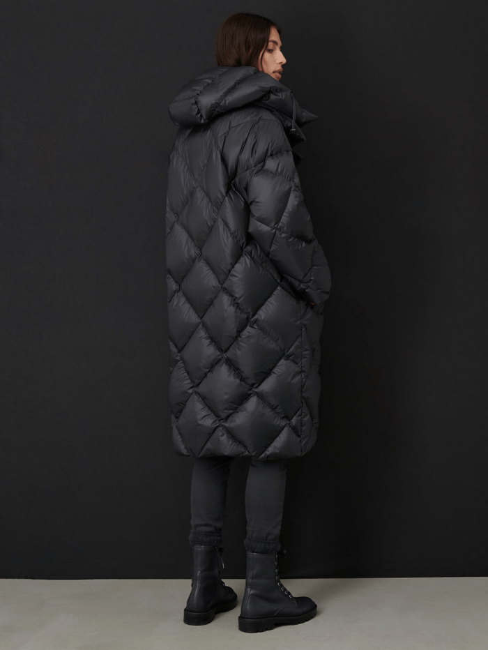 Marella GAZZA Charcoal Down Jacket 34960119