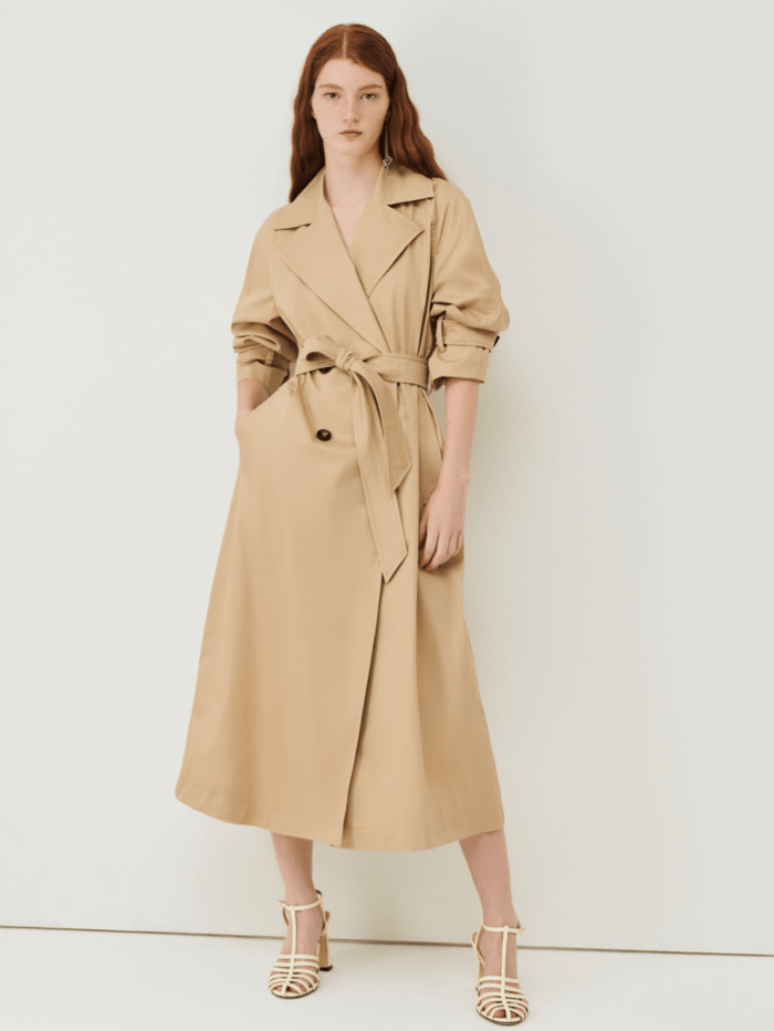 Marella Coats and Jackets Marella INCHINO Camel Trenchcoat 2330210731 006 izzi-of-baslow