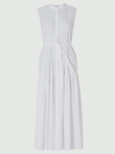 Marella Dresses Marella MANNA White Poplin Maxi Dress 32211322 001 izzi-of-baslow