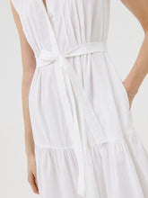Marella Dresses Marella MANNA White Poplin Maxi Dress 32211322 001 izzi-of-baslow
