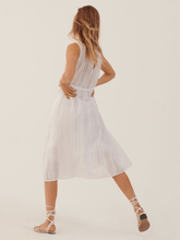 Marella Dresses Marella NEPTUNE White Embroidered Dress 32211612 izzi-of-baslow