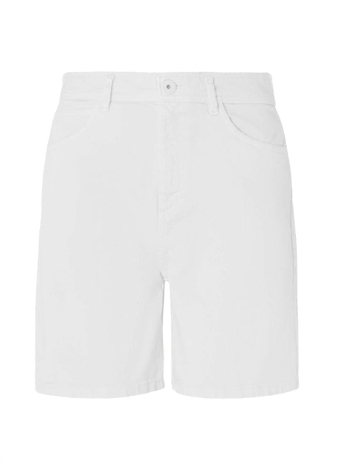 Marella Shorts Marella IPPY White Denim Shorts 314102252 001 izzi-of-baslow