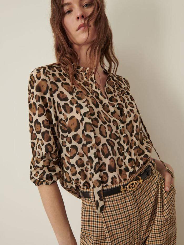 Marella Tops Marella ARDENZA Animal Printed Blouse 31160917 003 izzi-of-baslow