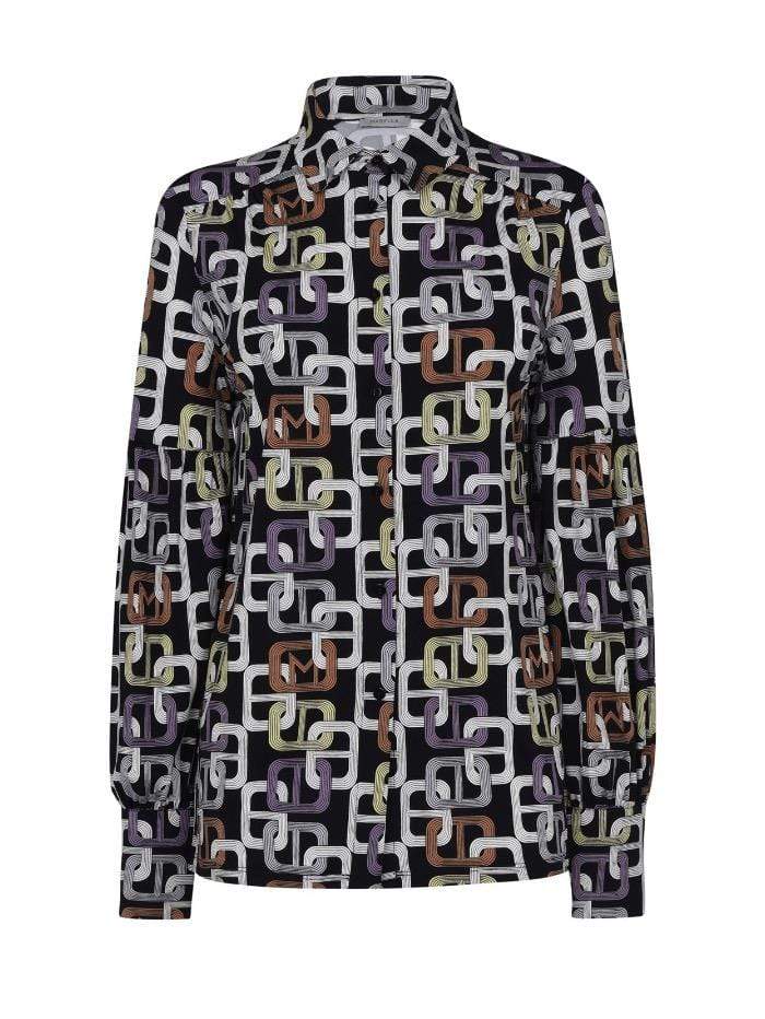 Marella Tops Marella EMBLEMA Patterned Shirt 39510111 izzi-of-baslow