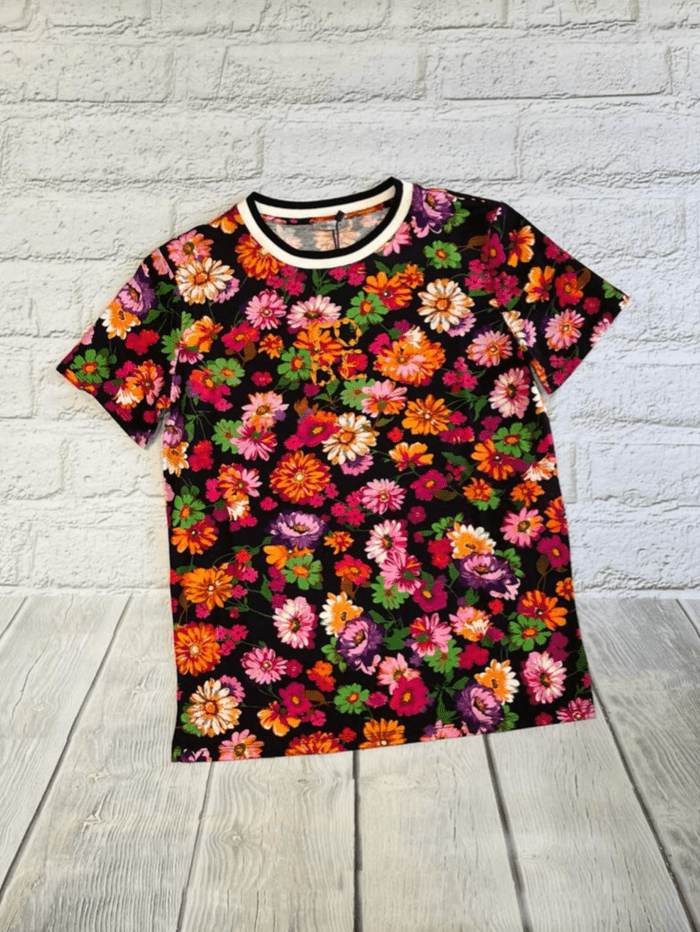 Marella Tops Marella GERONA Floral T-Shirt 39760228 003 izzi-of-baslow