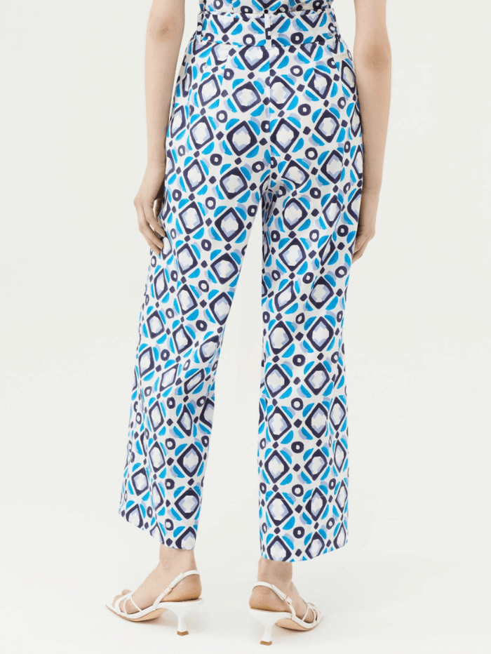 Marella Demien Print Long Trousers 23313126322 002 izzi-of-baslow