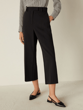 Marella Trousers Marella MAYACA Black Cropped Trousers 31313011 izzi-of-baslow