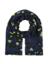 Mercy Delta Accessories One Size Mercy Delta Cashmere Signature Leopard Pistachio Multi Printed Scarf izzi-of-baslow