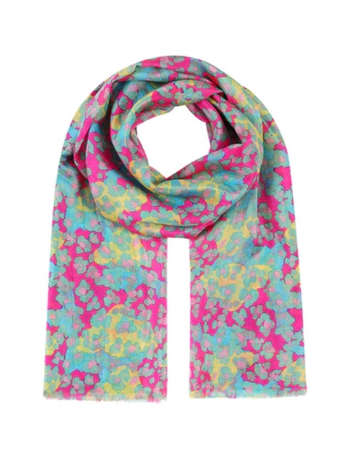Mercy Delta Accessories One Size Mercy Delta Habutai Camo Tropicana Multi Printed Scarf izzi-of-baslow