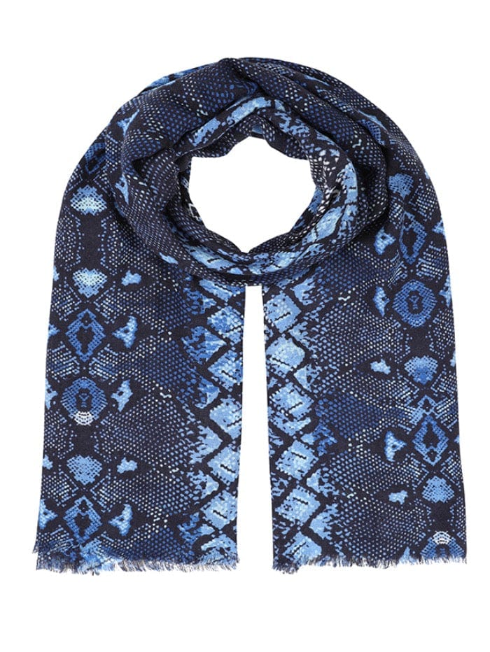 Mercy Delta Accessories One Size Mercy Delta Silk Signature Mamba Sky Scarf izzi-of-baslow