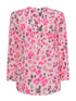 Mercy Delta Tops Mercy Delta Stanford Pebble Delight Pink Printed Blouse izzi-of-baslow