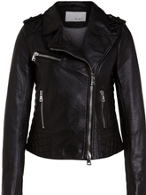 Oui clearance leather jacket