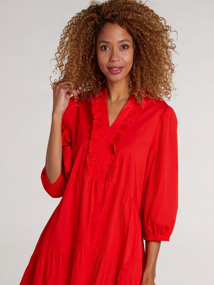 Oui Dresses Oui Red Dress 72924 izzi-of-baslow