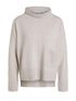 Oui Jumper Oui Stone Roll Necked Sweater 70641 7004 izzi-of-baslow