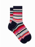 Paul Smith Accessories One / Multi Paul Smith Clarissa Striped Sparkle Socks W1A-086D-AK511 izzi-of-baslow