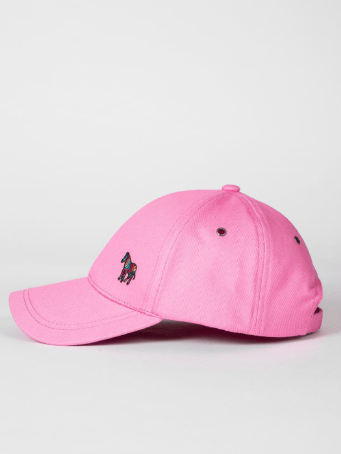 Paul Smith Accessories One Size Paul Smith Pink Zebra Baseball Hat W1A-852DT-JZEBRA-21 izzi-of-baslow