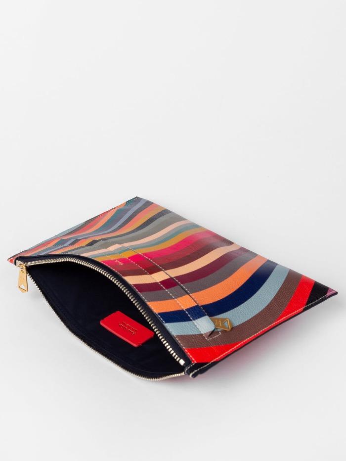 Paul Smith Accessories one / Swirl Paul Smith Pouch Bag Multi swirl W1A-6673-DSWIRL-90 izzi-of-baslow