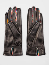 Paul-Smith-Concertina-Swirl-Leather-Gloves W1A-461E-AG931-79 izzi-of-baslow