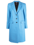 Paul Smith Coats and Jackets Paul Smith Sky Blue Wool Cashmere Twill Coat W2R-225C-J21059 40 izzi-of-baslow