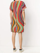 Paul Smith Dresses Paul Smith Black Swirl Print Silk Dress W2R-392D-E30425 izzi-of-baslow