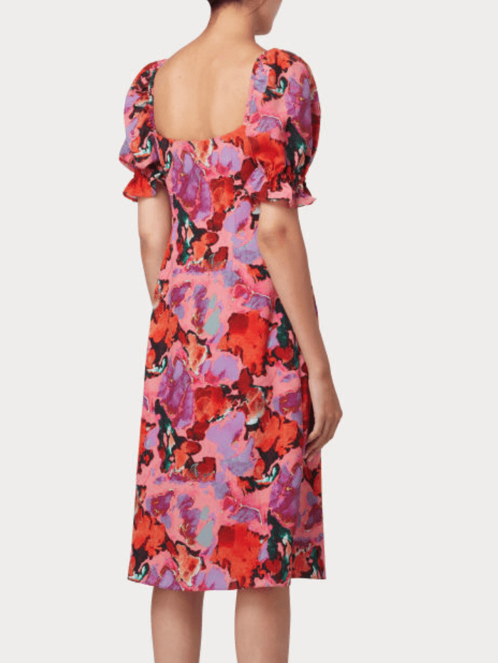 Paul Smith Dresses Paul Smith Pink Floral Printed Dress W2R-540D-K31018-20 izzi-of-baslow