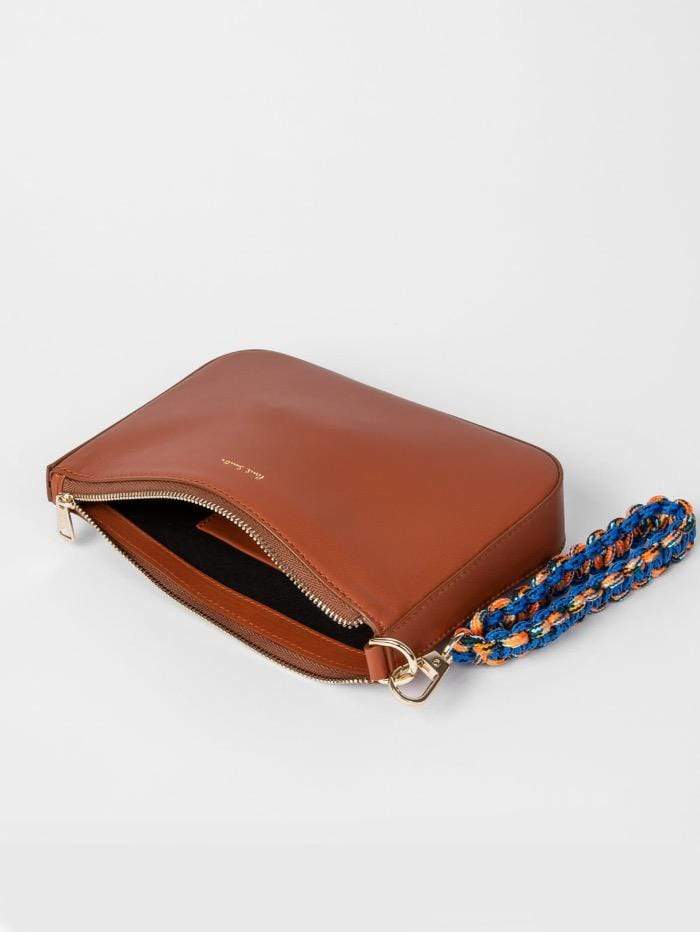 Paul Smith Handbags one / Tan Paul Smith Wristlet Tan W1A-6650-FBRAID-62 izzi-of-baslow
