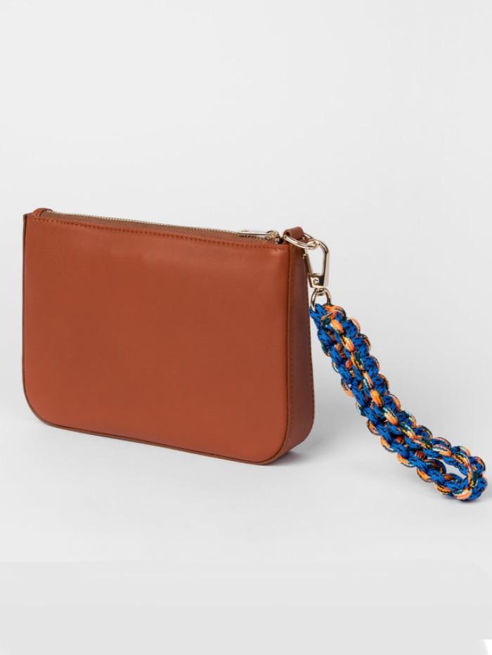 Paul Smith Handbags one / Tan Paul Smith Wristlet Tan W1A-6650-FBRAID-62 izzi-of-baslow