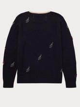 Paul Smith Knitwear Paul Smith Navy Embroidered Knitted Jumper W2R-102N-H30910-49 izzi-of-baslow