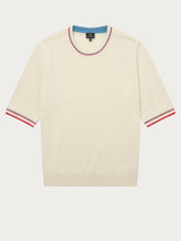 Paul Smith Knitwear Paul Smith Off White SS Knitted Top W2R-086N-H30898-02 izzi-of-baslow