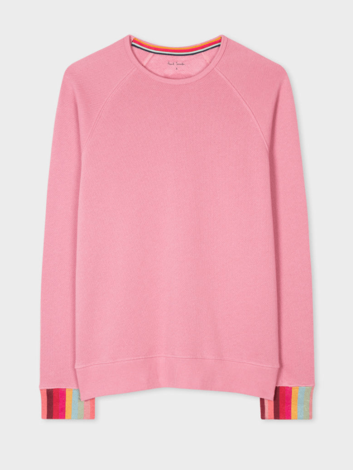 Paul Smith Knitwear Paul Smith Pink Long Sleeved W1A-795A-JU1020-21 izzi-of-baslow