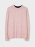 Paul Smith Knitwear S / Powder Paul Smith Pink-Marl Wool Blend Sweater W2R-824K-E30685-21 izzi-of-baslow