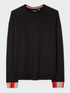Paul Smith Loungewear Paul Smith Black Long Sleeved Sweatshirt W1A-795A-JU1020-79 izzi-of-baslow