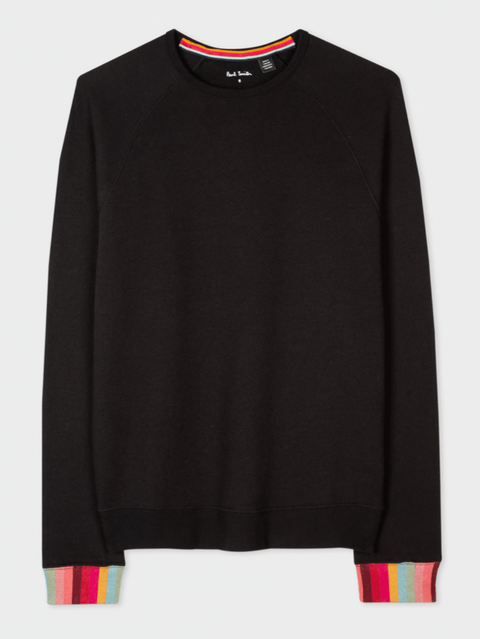 Paul Smith Loungewear Paul Smith Black Long Sleeved Sweatshirt W1A-795A-JU1020-79 izzi-of-baslow