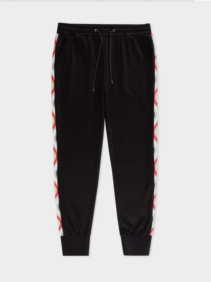 Paul Smith Loungewear Paul Smith Sweatpants Black stripe down side W2R-154T-F20081-79E izzi-of-baslow