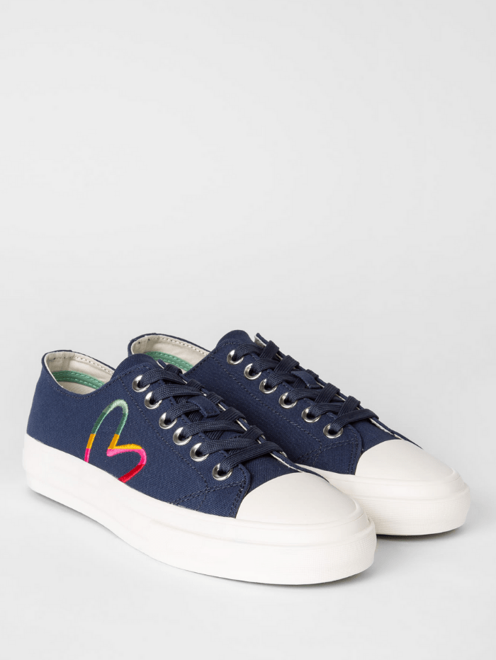 Paul Smith Shoes Paul Smith Navy Canvas &