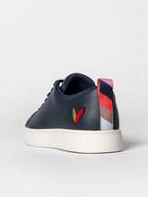 Paul Smith Shoes Paul Smith Navy Lee Trainers With Swirl Heart W1S-LEE12-GLEA 49 izzi-of-baslow