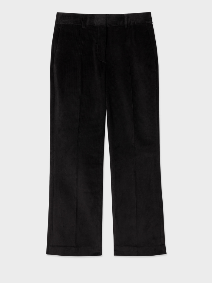 Paul Smith Tops Paul Smith Black Cord Flare Trousers W2R-213T-J20110 79 izzi-of-baslow