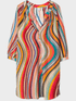 Paul Smith Tops Paul Smith Bright Swirl Long Shirt W1A-322F-KU265 90 izzi-of-baslow